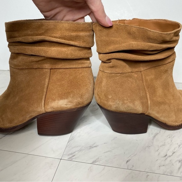 Vince Camuto Nerlinji Brown Suede Bootie 8 1/2 M - Picture 8 of 15